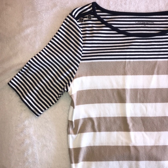croft & barrow Tops - Croft & Barrow Quarter Length Top